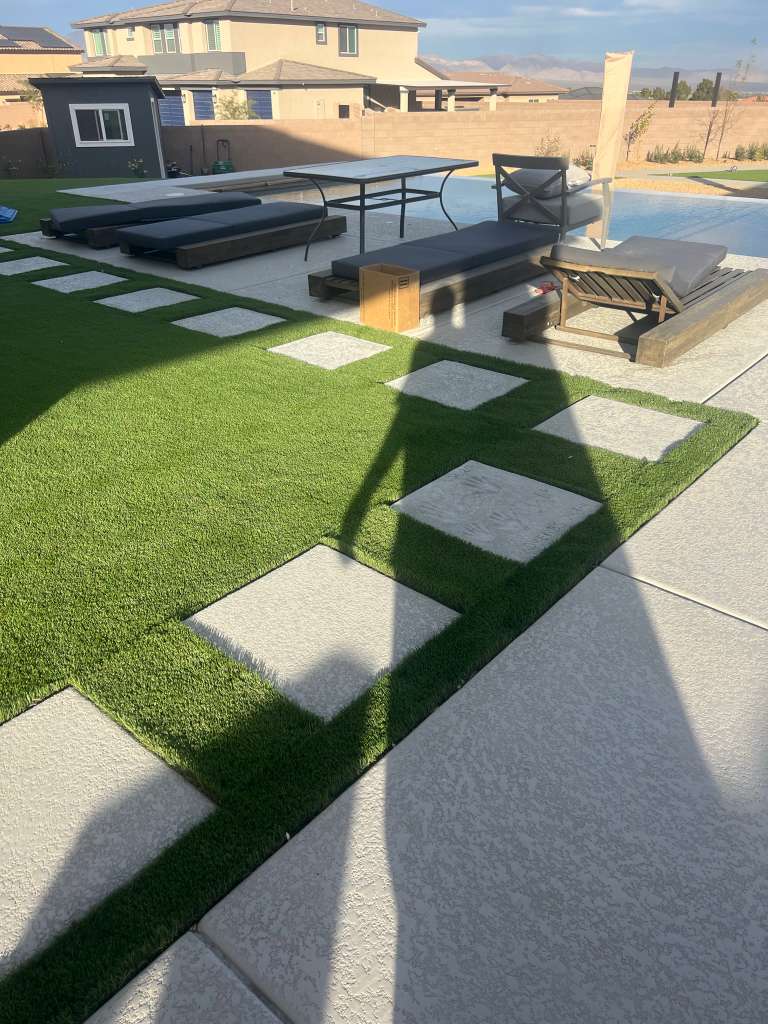 Patio and walk preparation