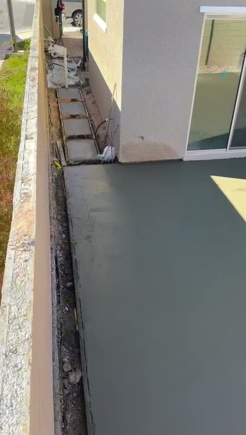 Residential pour sequence