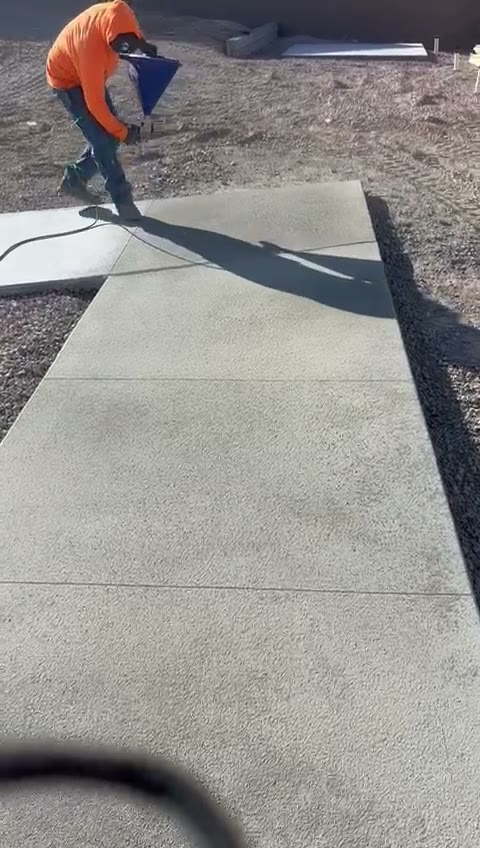Residential slab placement